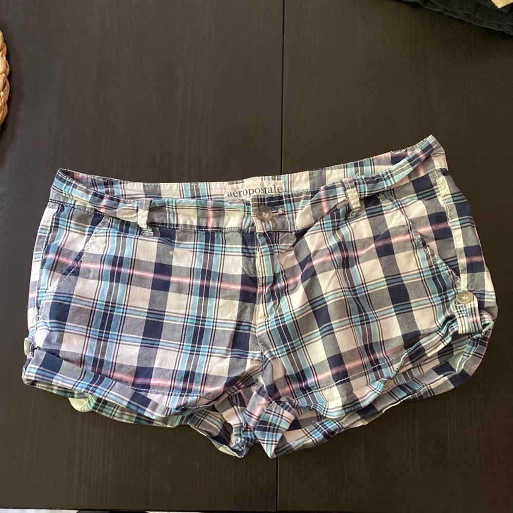 Plaid shorts